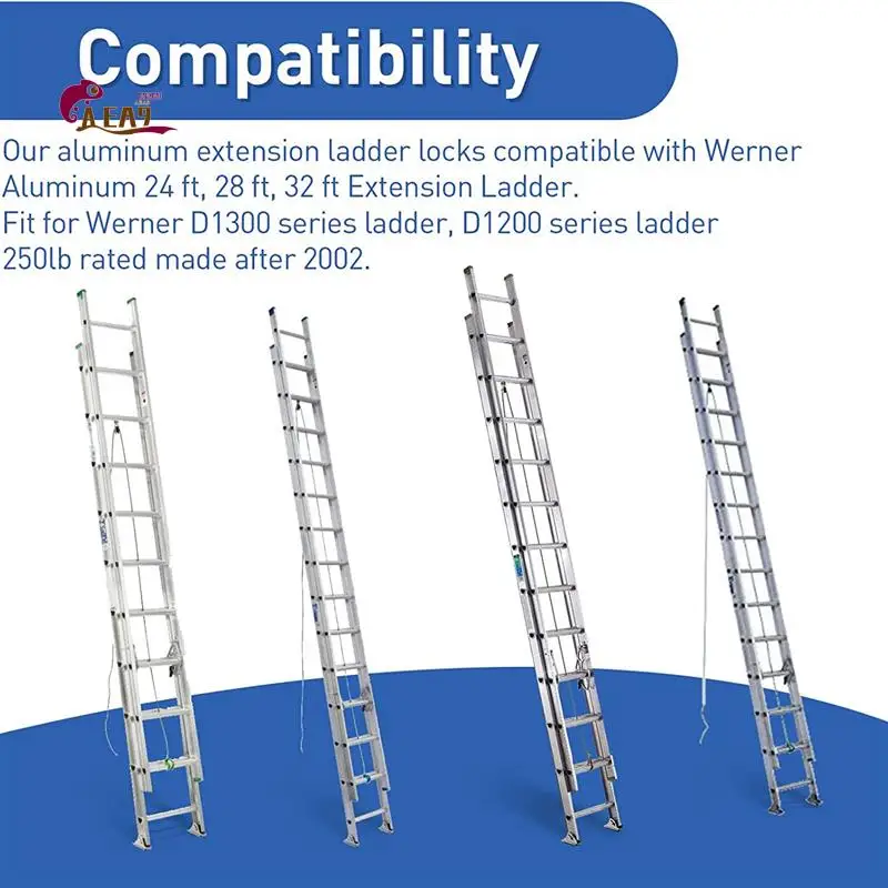 AEA9-Extension Ladder Fixing Buckle Kit 28-11 Compatible Aluminum Extension Ladder Extension Ladder Rung Lock Kit
AEA9-Extension Ladder Fixing Buckle Kit 28-11 Compatible Aluminum Extension Ladder Extension Ladder Rung Lock Kit