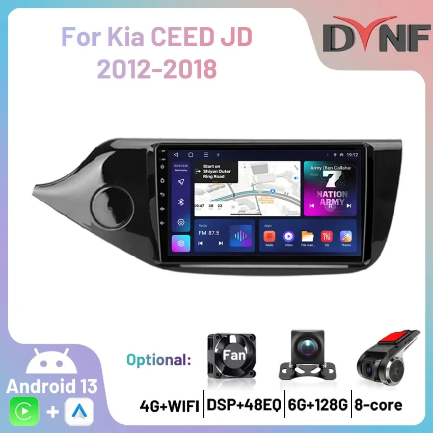 Car Multimedia Automotive Car Radio For KIA CEED JD Ceed 2012 2013 2014 2015 2016 2017 2018 Autoradio Car Stereo 8Core Audio
Car Multimedia Automotive Car Radio For KIA CEED JD Ceed 2012 2013 2014 2015 2016 2017 2018 Autoradio Car Stereo 8Core Audio