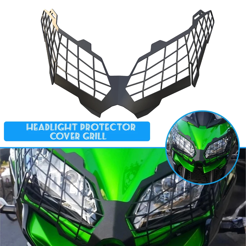 Для KAWASAKI Versys 650 1000 KLE 1000 Versys 650/1000 2015-2016-2017-2018 Защитная решетка для фар Защитная крышка
Для KAWASAKI Versys 650 1000 KLE 1000 Versys 650/1000 2015-2016-2017-2018 Защитная решетка для фар Защитная крышка