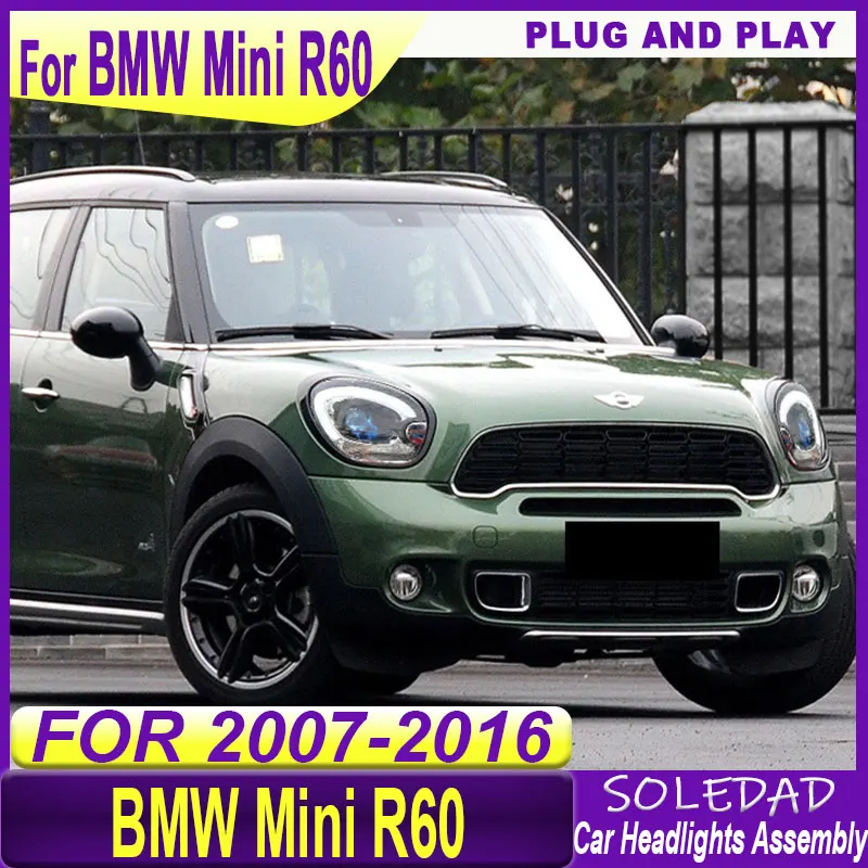 Car headlights for BMW MINI R60 Countryman Headlight 2010 2011 2012 2013 2014 2015 2016 Head Lamp Drl Projector Lens Automotive
Car headlights for BMW MINI R60 Countryman Headlight 2010 2011 2012 2013 2014 2015 2016 Head Lamp Drl Projector Lens Automotive