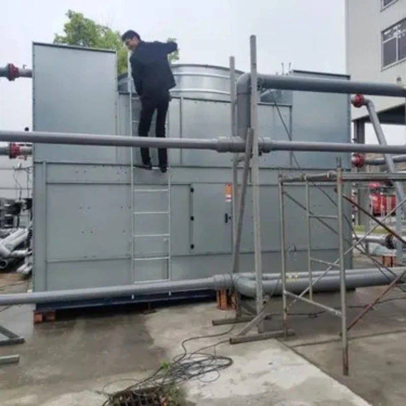 Processing customized fiberglass cooling tower cross flow type Closed circuit cooling tower Stainless steel enclosed equipment
Processing customized fiberglass cooling tower cross flow type Closed circuit cooling tower Stainless steel enclosed equipment