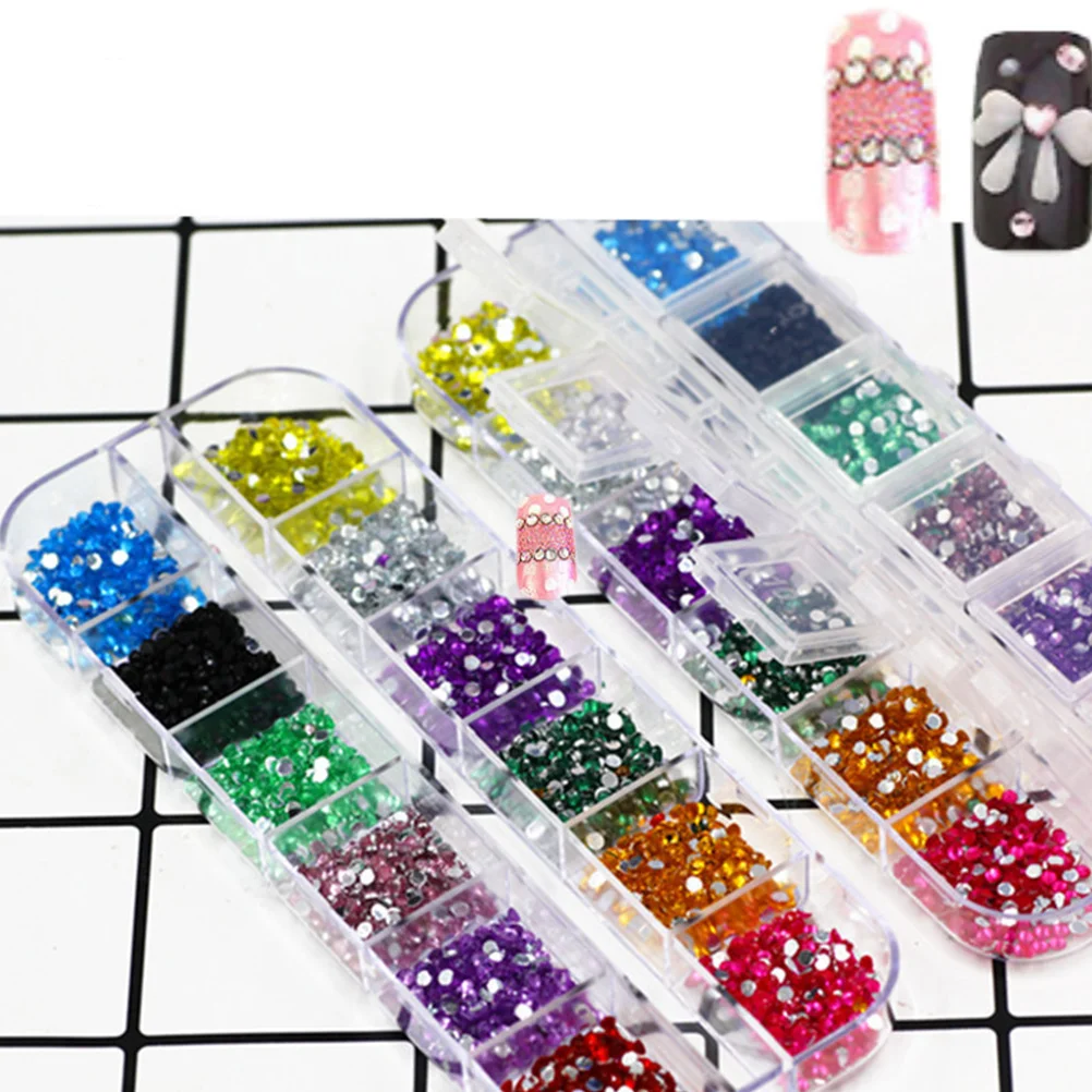 2000Pcs 12 Colors Nail Art Rhinestones Mix Shapes Shiny Crystals for DIY Nail Decoration Glitter Sticker Craft Ornament Set
2000Pcs 12 Colors Nail Art Rhinestones Mix Shapes Shiny Crystals for DIY Nail Decoration Glitter Sticker Craft Ornament Set