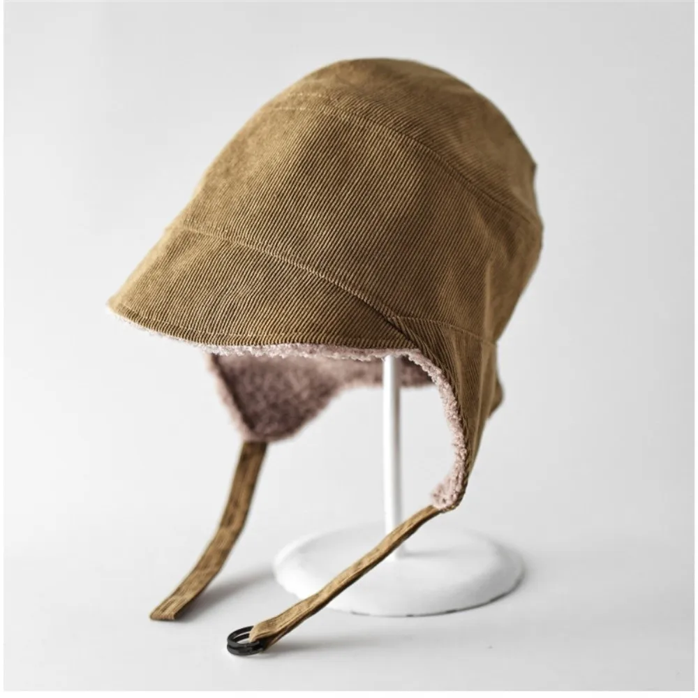 Casual Retro Corduroy Cap Double Sided Wearable Warm Lining Pilot Cap Windproof Coldproof Ear Protection Hat Winter Outdoor
Casual Retro Corduroy Cap Double Sided Wearable Warm Lining Pilot Cap Windproof Coldproof Ear Protection Hat Winter Outdoor