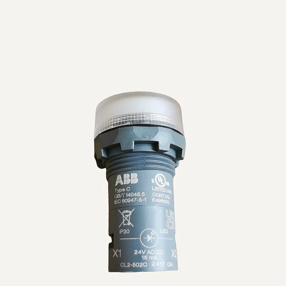 10 pcs 10157194 CL2-502C 1SFA619403R5028 Pilot Light
10 pcs 10157194 CL2-502C 1SFA619403R5028 Pilot Light