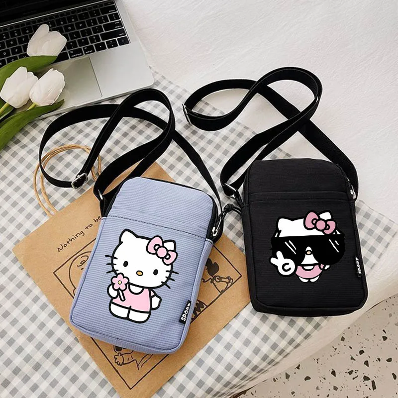 Cartoon HelloKittys Anime Kawaii Ladies Canvas Messenger Bag Phone Bags Women Students Single Shoulder Purse Female Underarm Bag
Cartoon HelloKittys Anime Kawaii Ladies Canvas Messenger Bag Phone Bags Women Students Single Shoulder Purse Female Underarm Bag