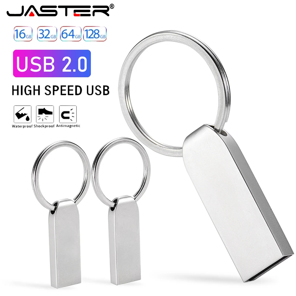 Metal Pen Drive 128GB 64GB Key Ring USB Flash Drive 32GB Mini Memory Stick Portable U Disk Creative Gift 16GB Silver USB Stick
Metal Pen Drive 128GB 64GB Key Ring USB Flash Drive 32GB Mini Memory Stick Portable U Disk Creative Gift 16GB Silver USB Stick
