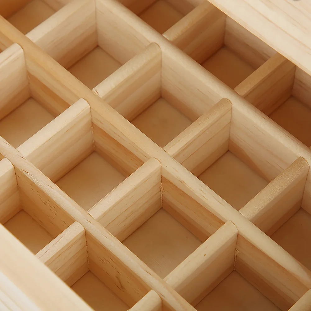 90-Slot Wooden Organizer Box 3-Layer Aromatherapy Organizer Essential Oils Storage Organizer Keep Your Oil Safe & Space Saver
90-Slot Wooden Organizer Box 3-Layer Aromatherapy Organizer Essential Oils Storage Organizer Keep Your Oil Safe & Space Saver