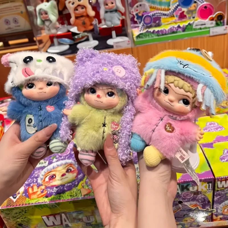 Wakuku V4 Blind Box Mystery Toys Beautiful Plush Doll Model Trendy Play Bag Pendant Handicraft World Collectible Decor Kids Gift
Wakuku V4 Blind Box Mystery Toys Beautiful Plush Doll Model Trendy Play Bag Pendant Handicraft World Collectible Decor Kids Gift
