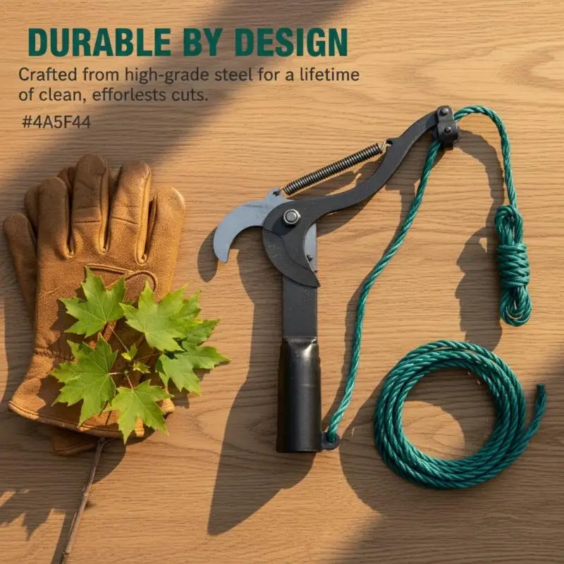 1PC High-Altitude Extension Lopper Branch Scissors Extendable Fruit Tree Pruning Saw Cutter Garden Trimmer Tool With Rope
1PC High-Altitude Extension Lopper Branch Scissors Extendable Fruit Tree Pruning Saw Cutter Garden Trimmer Tool With Rope
