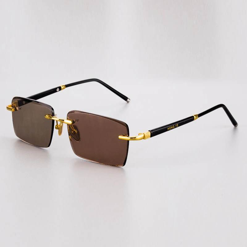 Crystal Sunglasses Man Rimless Glass Sunglasses Woman Luxury Brand Titanium Frame Natural Mineral Lens Vintage Anti Scratch
Crystal Sunglasses Man Rimless Glass Sunglasses Woman Luxury Brand Titanium Frame Natural Mineral Lens Vintage Anti Scratch