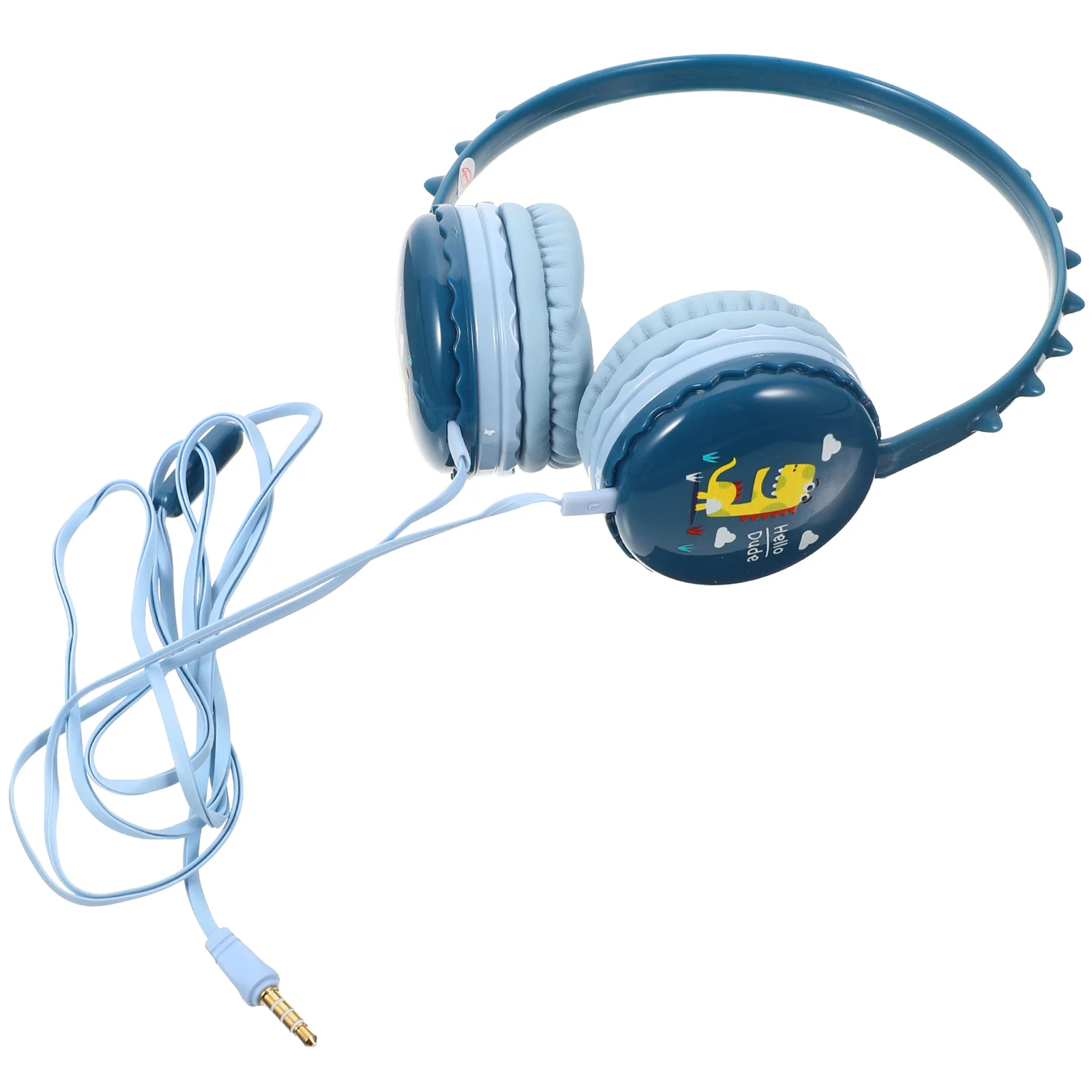 Kids Headphones Wired Cartoon Dinosaur Shape Built in Mic Comfortable Ear Pads Noise Isolation Breathable Compatible Tablets
Kids Headphones Wired Cartoon Dinosaur Shape Built in Mic Comfortable Ear Pads Noise Isolation Breathable Compatible Tablets