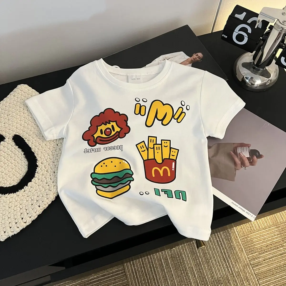 Cotton boys t-shirt medium and older children's fashion printed new half-sleeved top clothing 2025 summer short sleeves
Cotton boys t-shirt medium and older children's fashion printed new half-sleeved top clothing 2025 summer short sleeves
