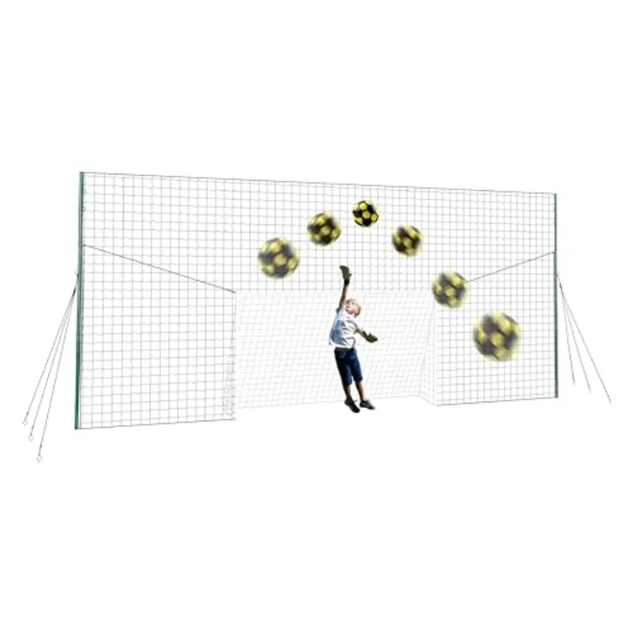 3-in-1 Soccer Training Rebounder - Soccer Goal for Volley, Passing, Training - Outdoor Sports, Backyard Games
3-in-1 Soccer Training Rebounder - Soccer Goal for Volley, Passing, Training - Outdoor Sports, Backyard Games