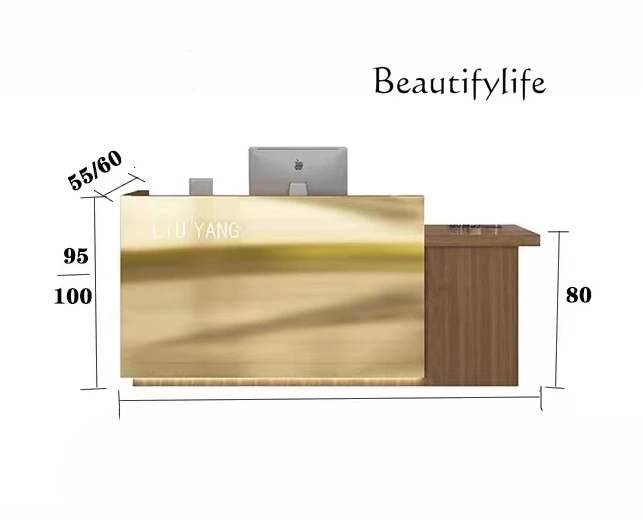 Simple modern store checkout page Fashion beauty salon dedicated reception desk custom
Simple modern store checkout page Fashion beauty salon dedicated reception desk custom