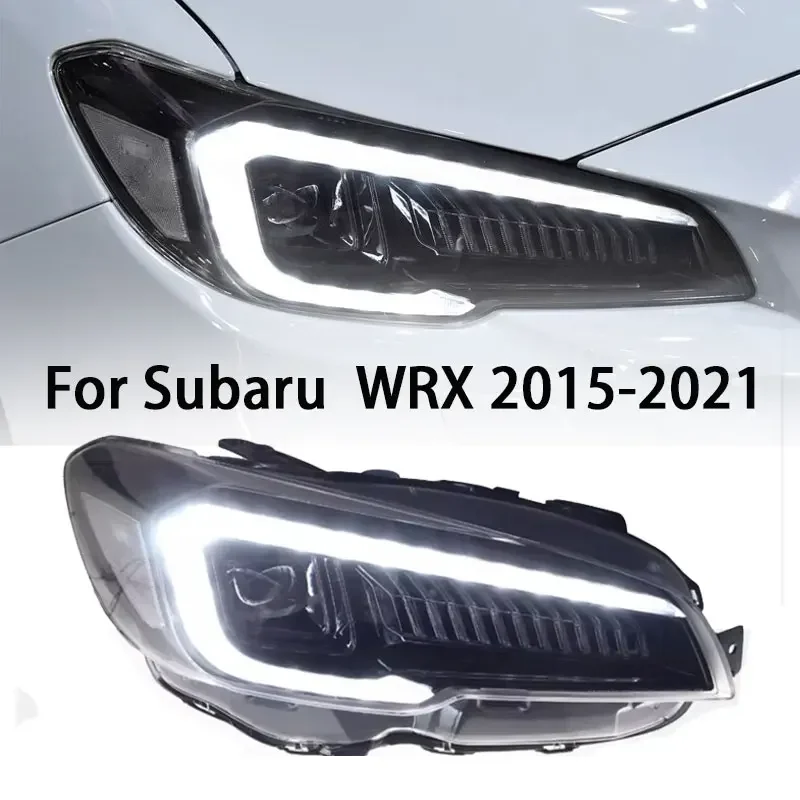 Пара светодиодных фар в сборе для Subaru WRX 2015-2021, фары Plug and Play со светодиодными DRL, динамические поворотные фары проектора
Пара светодиодных фар в сборе для Subaru WRX 2015-2021, фары Plug and Play со светодиодными DRL, динамические поворотные фары проектора