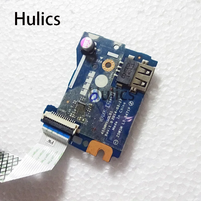 Hulics Used For Acer Aspire ES1-511 ES1-521 LS-B471P Usb Power Switch Button Board
Hulics Used For Acer Aspire ES1-511 ES1-521 LS-B471P Usb Power Switch Button Board