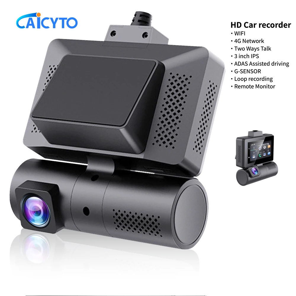 ADAS 4G Android DVR Remote Parking Monitor 3''Touch Dash Cam WIFI GPS Dual lens 2WAY Talk Live Streaming on Car ASSIST APP
ADAS 4G Android DVR Remote Parking Monitor 3''Touch Dash Cam WIFI GPS Dual lens 2WAY Talk Live Streaming on Car ASSIST APP