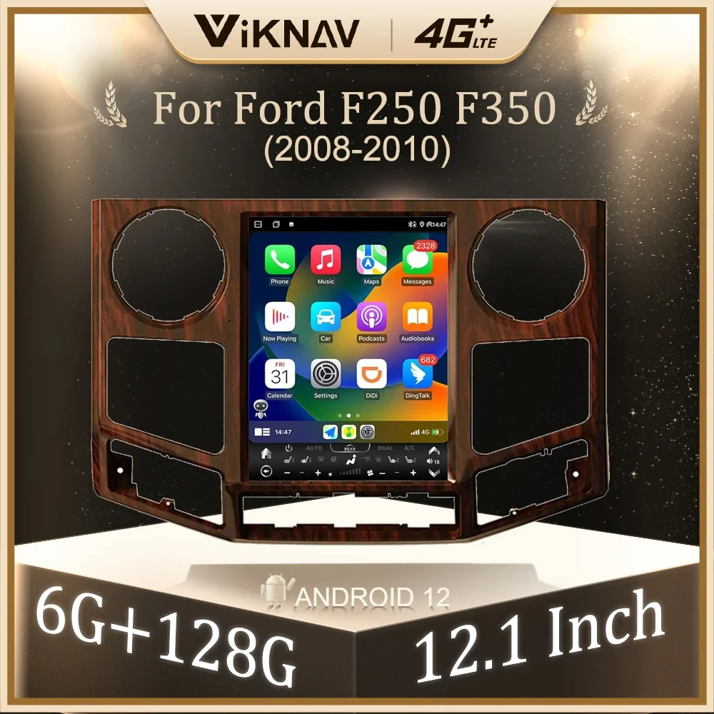 12,1-дюймовый автомобильный радиоприемник Android 12 для Ford F250 F350 2008-2016, авто стерео GPS-навигация, мультимедийный видеоплеер Carplay, головное устройство
12,1-дюймовый автомобильный радиоприемник Android 12 для Ford F250 F350 2008-2016, авто стерео GPS-навигация, мультимедийный видеоплеер Carplay, головное устройство