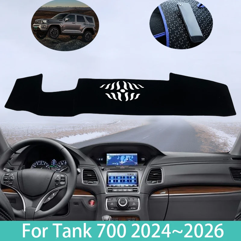 For Tank 700 2024~2026 Dashboard Rug Cover Dash Mat Accessories Auto Parts Anti-UV Protective Avoid Light Carpet Car Stickers
For Tank 700 2024~2026 Dashboard Rug Cover Dash Mat Accessories Auto Parts Anti-UV Protective Avoid Light Carpet Car Stickers