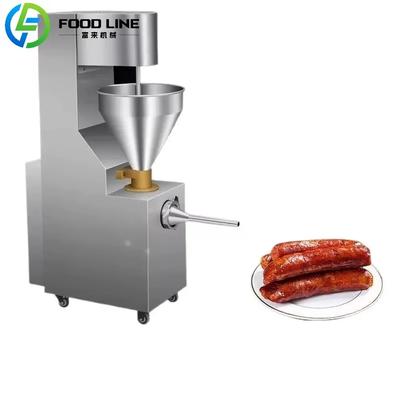 Custom Automatic Electric Sausage Filler Machine Vertical Stainless Steel Meat Grinder Pork Rolls Making Professional Machine
Custom Automatic Electric Sausage Filler Machine Vertical Stainless Steel Meat Grinder Pork Rolls Making Professional Machine