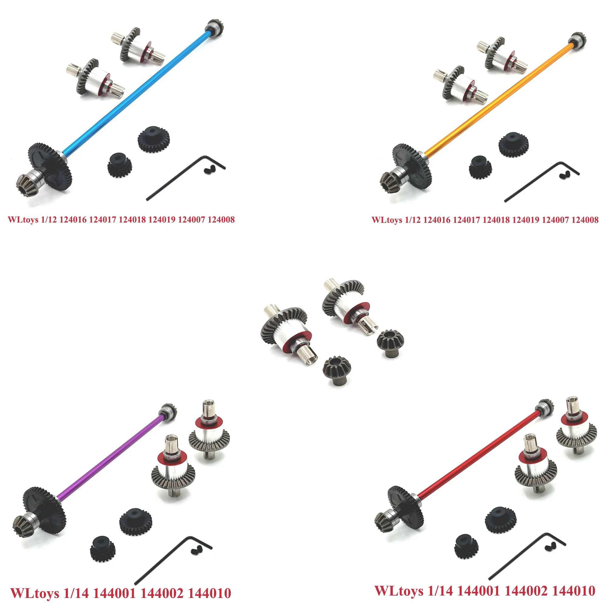WLtoys 1/14 144010 144001 144002 1/12 124016 124017 124018 124019 124007 124008 Запчасти для радиоуправляемых автомобилей металлический дифференциал в сборе
WLtoys 1/14 144010 144001 144002 1/12 124016 124017 124018 124019 124007 124008 Запчасти для радиоуправляемых автомобилей металлический дифференциал в сборе