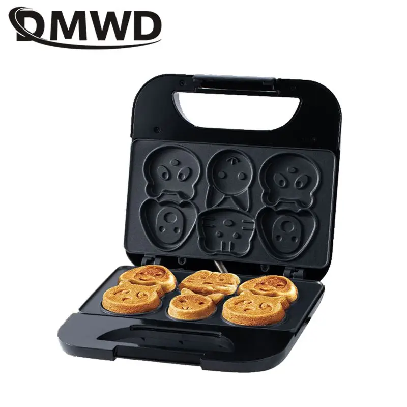 110V 220V Mini Cartoon Cake Machine Non-stick Coat Double side Thermostatic heating Muffin Baking Tools For Child Snack Dessert
110V 220V Mini Cartoon Cake Machine Non-stick Coat Double side Thermostatic heating Muffin Baking Tools For Child Snack Dessert
