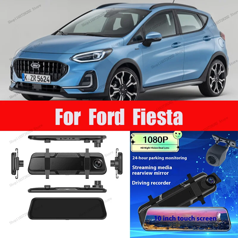 For Ford Fiesta 4K WIFI GPS Car Dvr Mirror Dash CamDual Lens Dashcam Drive Recorder Stream RearView Mirror IPS Screen Camera
For Ford Fiesta 4K WIFI GPS Car Dvr Mirror Dash CamDual Lens Dashcam Drive Recorder Stream RearView Mirror IPS Screen Camera