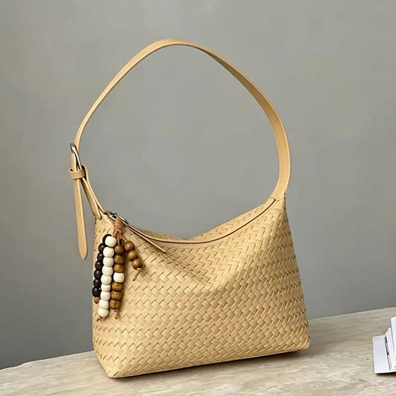 Casual Hobos Bags For Women Luxury Designer Handbags And Purses 2026 New In PU Imitation Woven Embossed Small Underarm Shoulder
Casual Hobos Bags For Women Luxury Designer Handbags And Purses 2026 New In PU Imitation Woven Embossed Small Underarm Shoulder