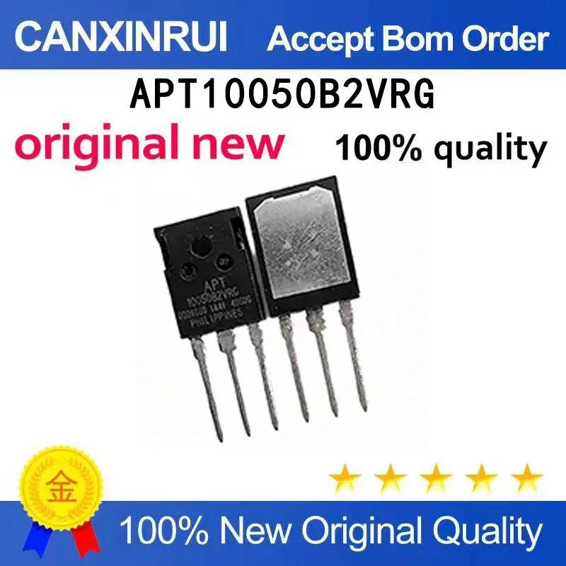 (5-100 pieces)Brand new original APT10050B2VRG TO-247 1000V 21A spot chip IC
(5-100 pieces)Brand new original APT10050B2VRG TO-247 1000V 21A spot chip IC