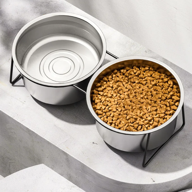 Elevated Cat Food Water Bowls Large Stainless Steel Pet Dog Slow Food Bowl Metal Pet Feeder For Kitten Puppy Feeders Supplies
Elevated Cat Food Water Bowls Large Stainless Steel Pet Dog Slow Food Bowl Metal Pet Feeder For Kitten Puppy Feeders Supplies