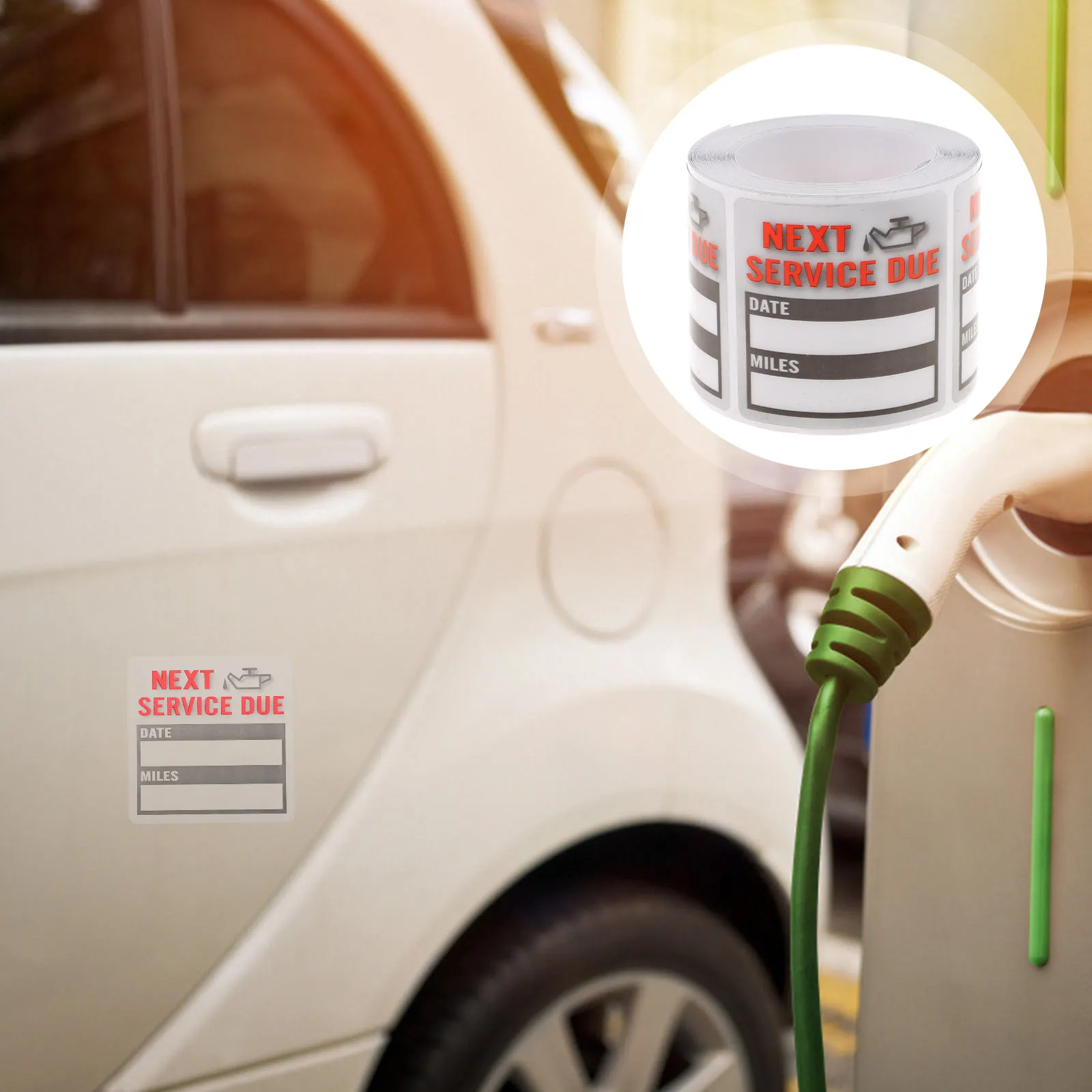 2 Rolls Oil Change Reminder Stickers Car Maintenance Labels Service Due Decals Next Service Window Waterproof Auto Adhesive
2 Rolls Oil Change Reminder Stickers Car Maintenance Labels Service Due Decals Next Service Window Waterproof Auto Adhesive