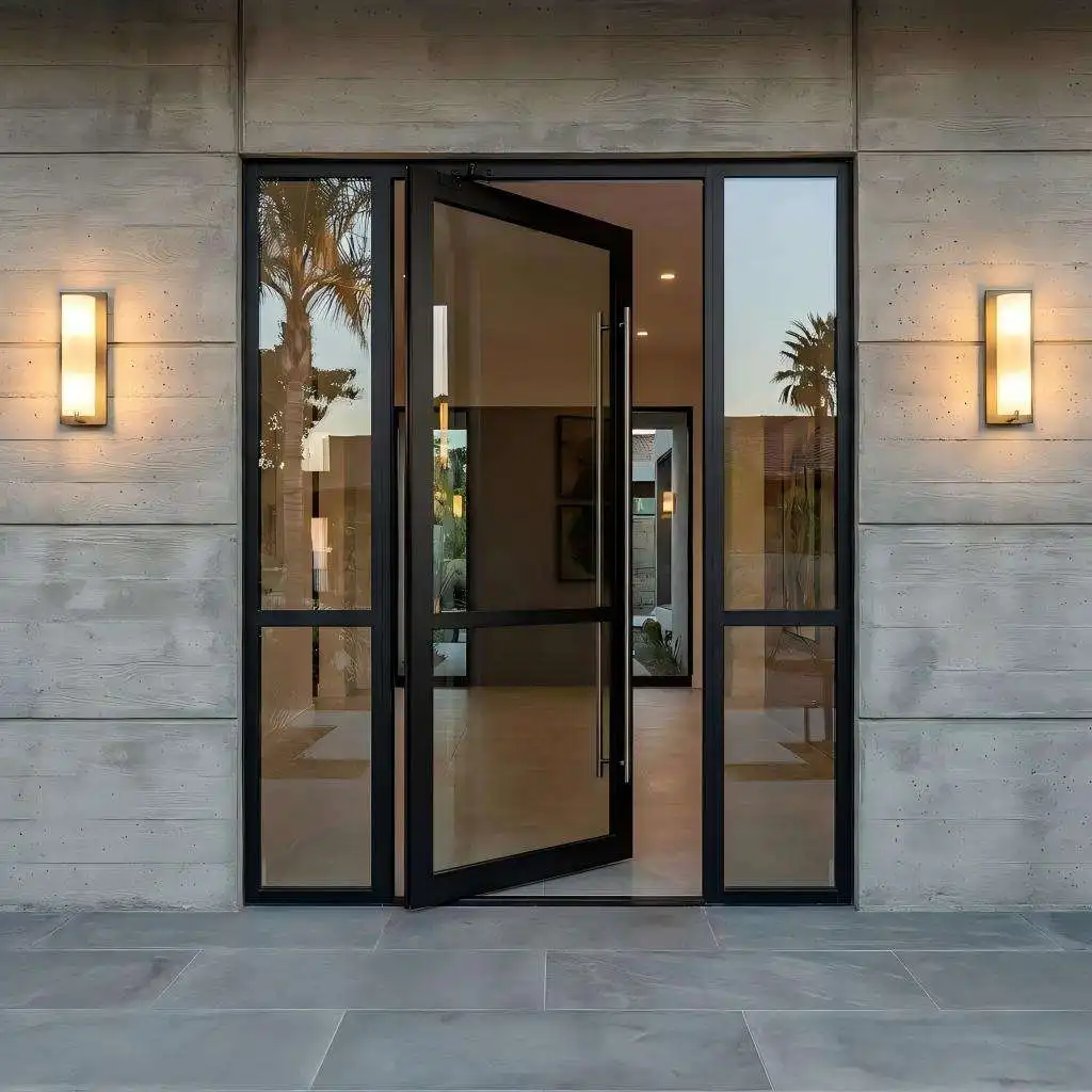 Best Selling Aluminum Frame Tempered Glass Pivot Door Fashion Large Entrance Revolving Doors Rainproof Manual Glass Doors
Best Selling Aluminum Frame Tempered Glass Pivot Door Fashion Large Entrance Revolving Doors Rainproof Manual Glass Doors