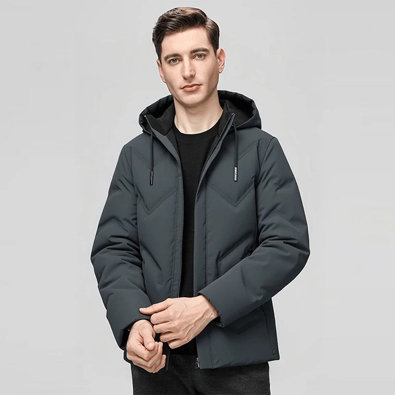 Зимняя утепленная хлопковая куртка мужская средней длины с капюшоном, съемная, теплая, повседневная, из 100% полиэфирного волокна, для отцов
Зимняя утепленная хлопковая куртка мужская средней длины с капюшоном, съемная, теплая, повседневная, из 100% полиэфирного волокна, для отцов