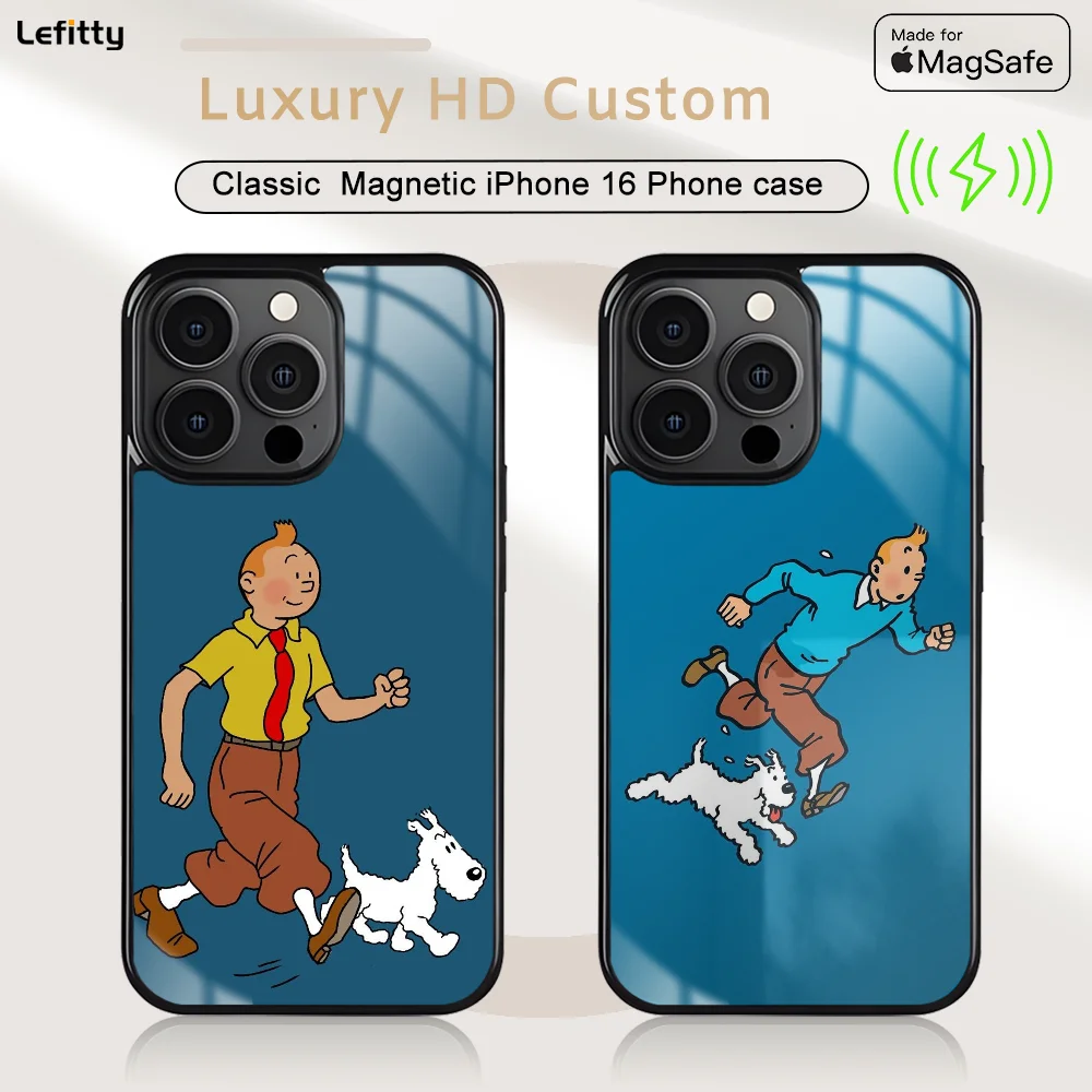 Amuse T-TINTIN Phone Case For iPhone 16 15 14 13 12 11 Pro Max Plus Mini Magnetic Magsafe Wireless Charging Cover
Amuse T-TINTIN Phone Case For iPhone 16 15 14 13 12 11 Pro Max Plus Mini Magnetic Magsafe Wireless Charging Cover