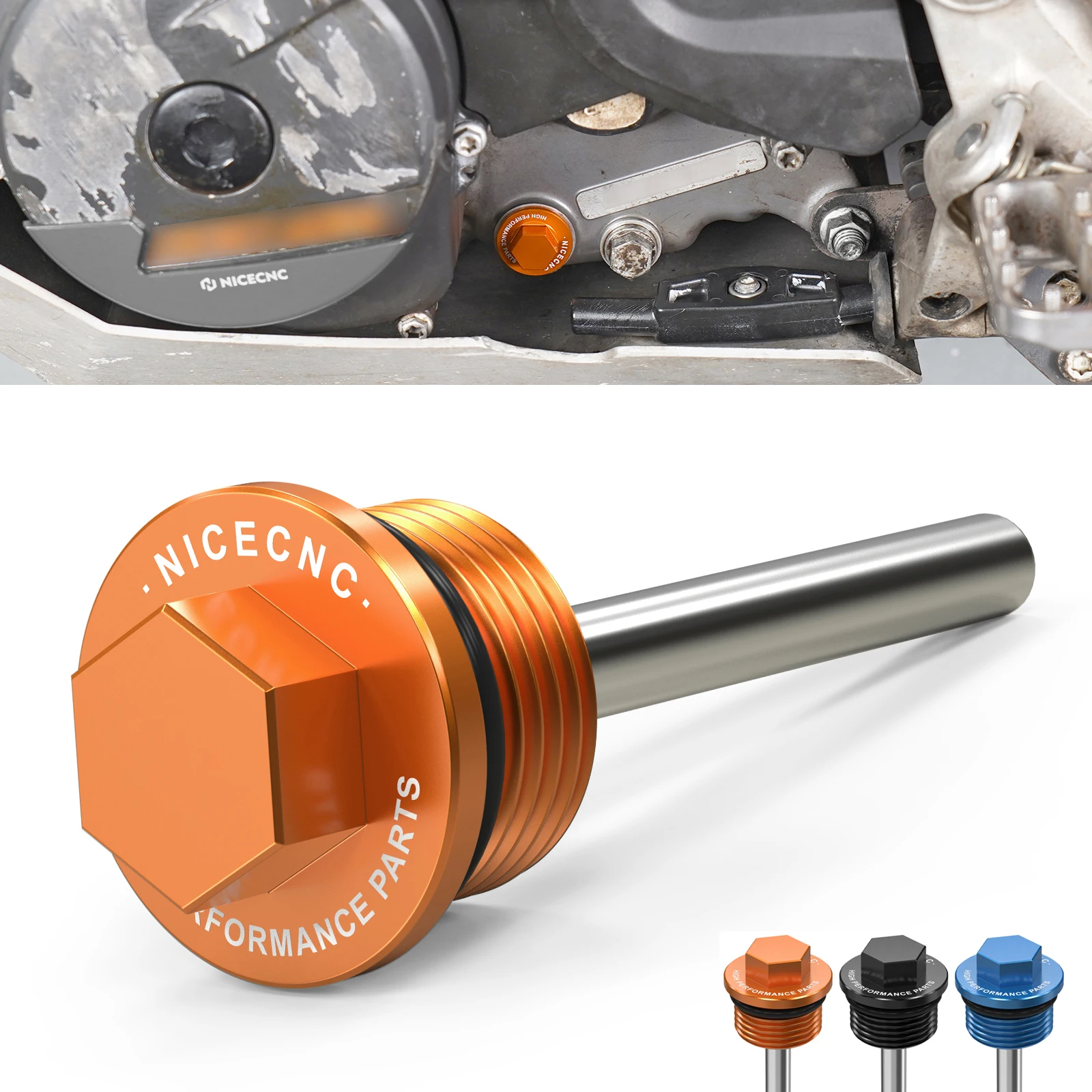 Motorcycle Left Magnetic Oil Drain Plug for KTM 690 SMC 690 R 690 SMCR 690 Enduro/R 690 SMC/R 2008-2020 2021 2022 2023 2024 2025
Motorcycle Left Magnetic Oil Drain Plug for KTM 690 SMC 690 R 690 SMCR 690 Enduro/R 690 SMC/R 2008-2020 2021 2022 2023 2024 2025