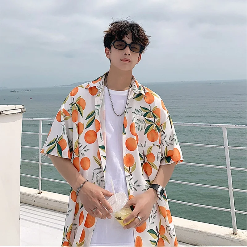 Hawaii Beach Ice Silk irt Men Summer Vaion Loose Large Size ort Sve Floral irt Jaet Student Casual Polyester Fiber
Hawaii Beach Ice Silk irt Men Summer Vaion Loose Large Size ort Sve Floral irt Jaet Student Casual Polyester Fiber