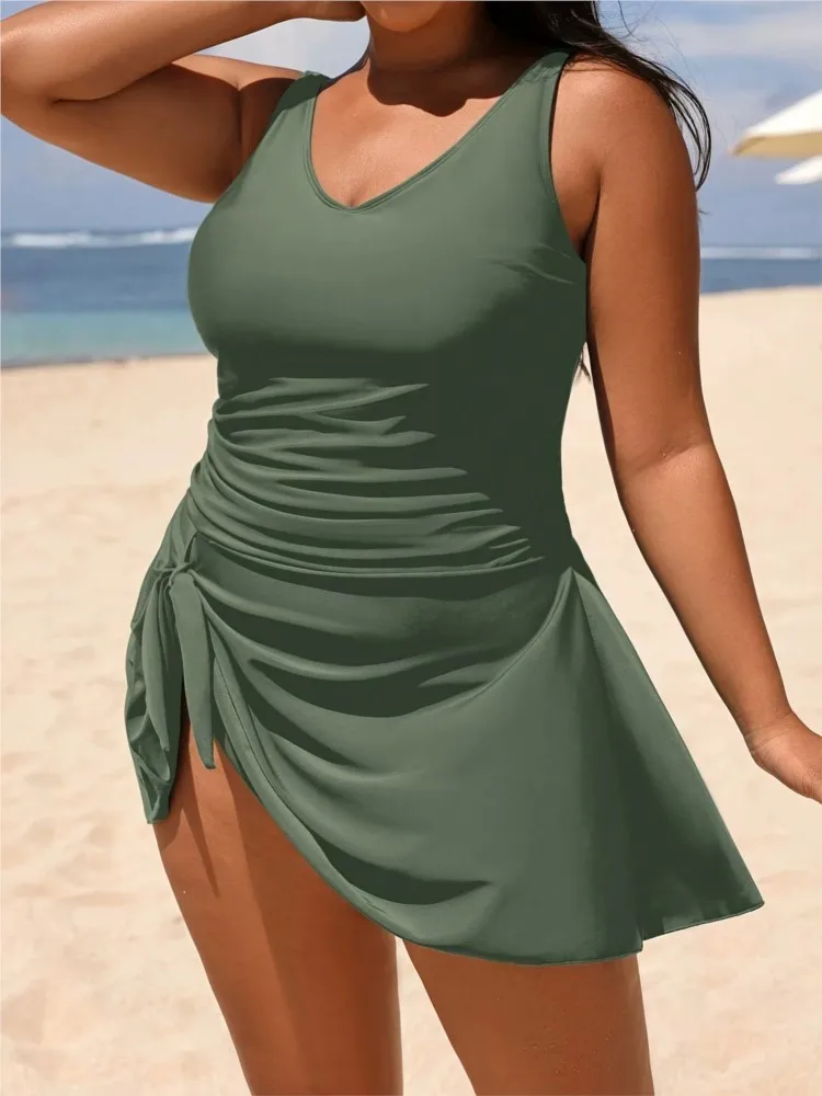 One Piece Plus Size High Waist Bikini Women Push Up Large Size Swimsuit Summer Mujer Big Size Tummy Control Swimwear Bikini Sets
One Piece Plus Size High Waist Bikini Women Push Up Large Size Swimsuit Summer Mujer Big Size Tummy Control Swimwear Bikini Sets