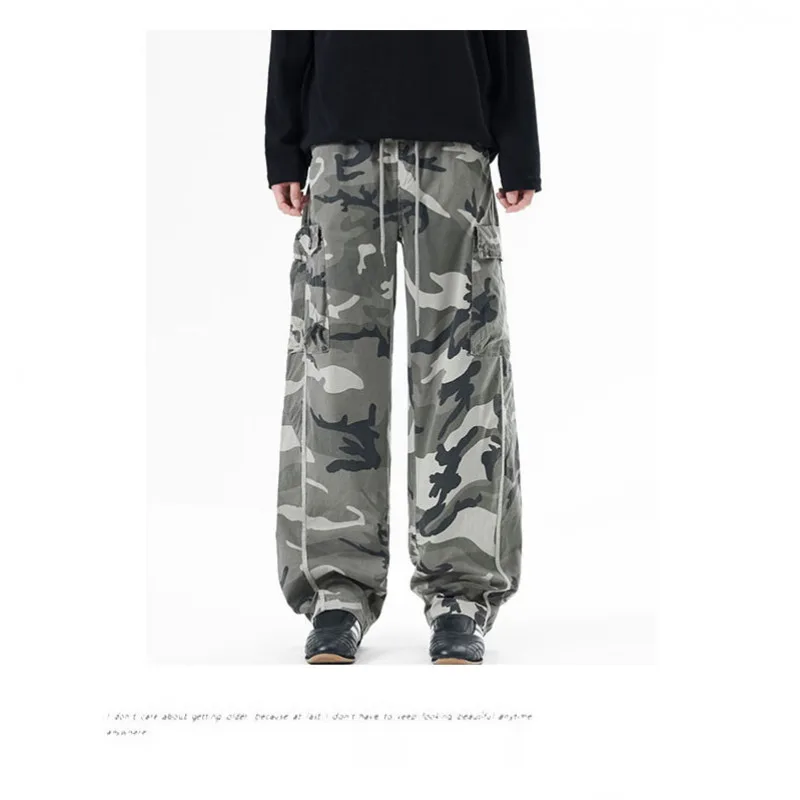 Мужские модные камуфляжные брюки - дышащие, из смесового хлопка, свободного кроя, тактическая рабочая одежда для активного отдыха, подходят для исследований, кемпинга и походов
Мужские модные камуфляжные брюки - дышащие, из смесового хлопка, свободного кроя, тактическая рабочая одежда для активного отдыха, подходят для исследований, кемпинга и походов