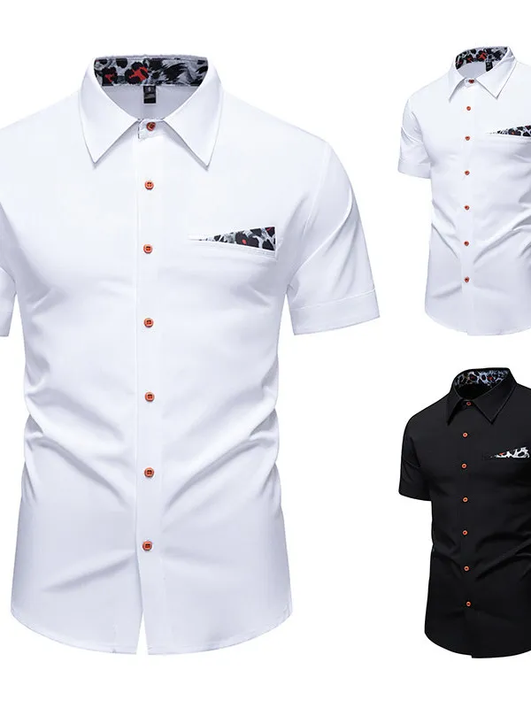 Korean Style Hong Kong Street Fashion Men's Short Sleeve Shirt Leopard Print Color Block Youthful Summer Casual Polyester Blend
Korean Style Hong Kong Street Fashion Men's Short Sleeve Shirt Leopard Print Color Block Youthful Summer Casual Polyester Blend
