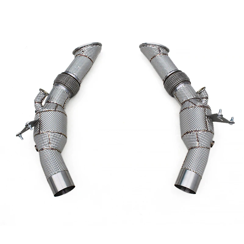 Direct-fit Exhaust Pipe For Ferrari SF90 Spider/Stradale 3.9T V8 2019-2023 Stainless Steel 100/200/300cell Catalyst Downpipe
Direct-fit Exhaust Pipe For Ferrari SF90 Spider/Stradale 3.9T V8 2019-2023 Stainless Steel 100/200/300cell Catalyst Downpipe
