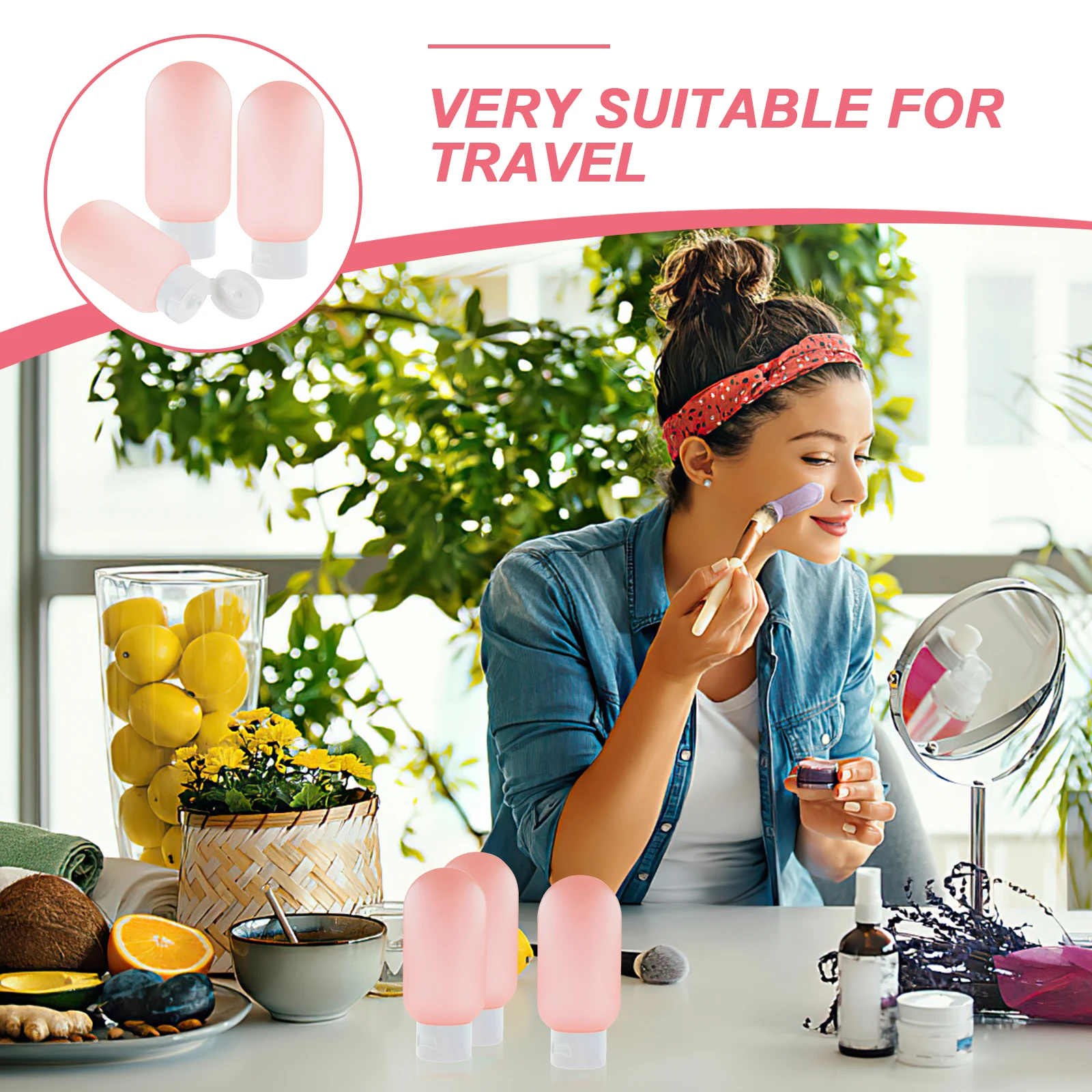 3 Pcs PE Suede Soft Travel Toiletries Bottles Bottles for Skin Care Set Shampoo Toiletries Leak Proof Containers Green Travel 
3 Pcs PE Suede Soft Travel Toiletries Bottles Bottles for Skin Care Set Shampoo Toiletries Leak Proof Containers Green Travel