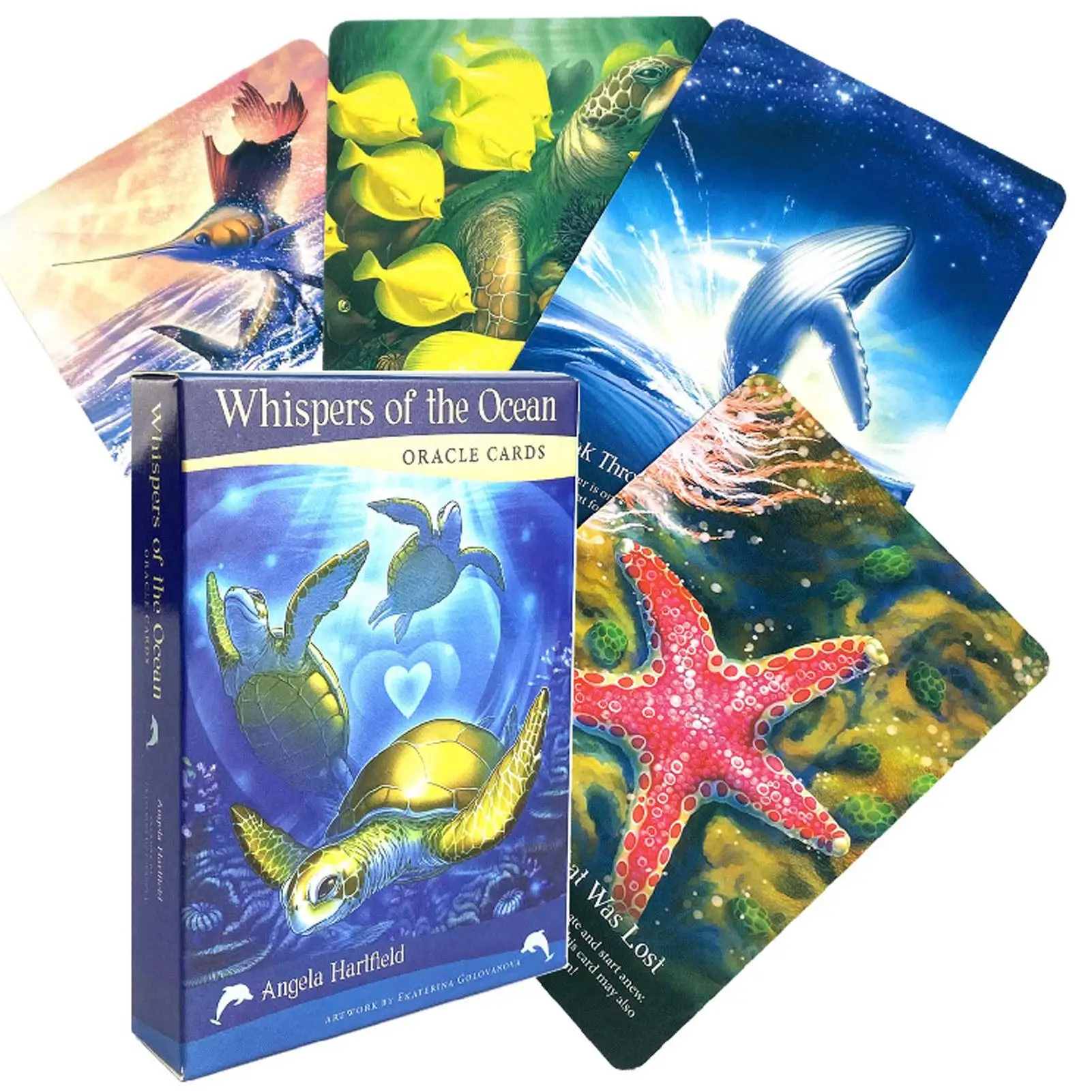 Whispers of The Ocean English Oracle Tarot Decks Family Game Night Supplies for Gifts Tarot Cards Smooth
Whispers of The Ocean English Oracle Tarot Decks Family Game Night Supplies for Gifts Tarot Cards Smooth