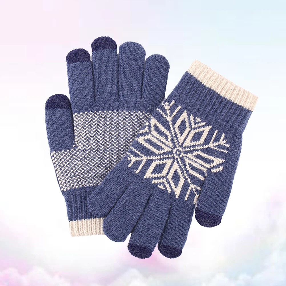 Touchscreen Wool Gloves Thicken Knitted Electric Anti-slip for Men Simple Warm Man
Touchscreen Wool Gloves Thicken Knitted Electric Anti-slip for Men Simple Warm Man