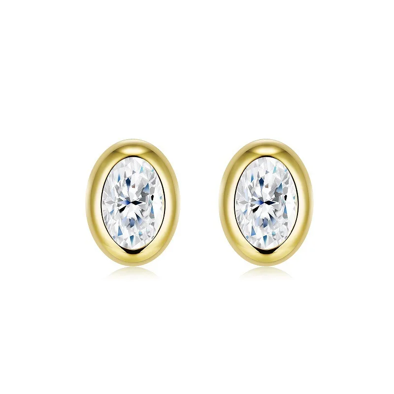 0.5ct Moissanite Earrings S925 Sterling Silver Yellow Gold Ladies Stud Earrings Jewelry
0.5ct Moissanite Earrings S925 Sterling Silver Yellow Gold Ladies Stud Earrings Jewelry