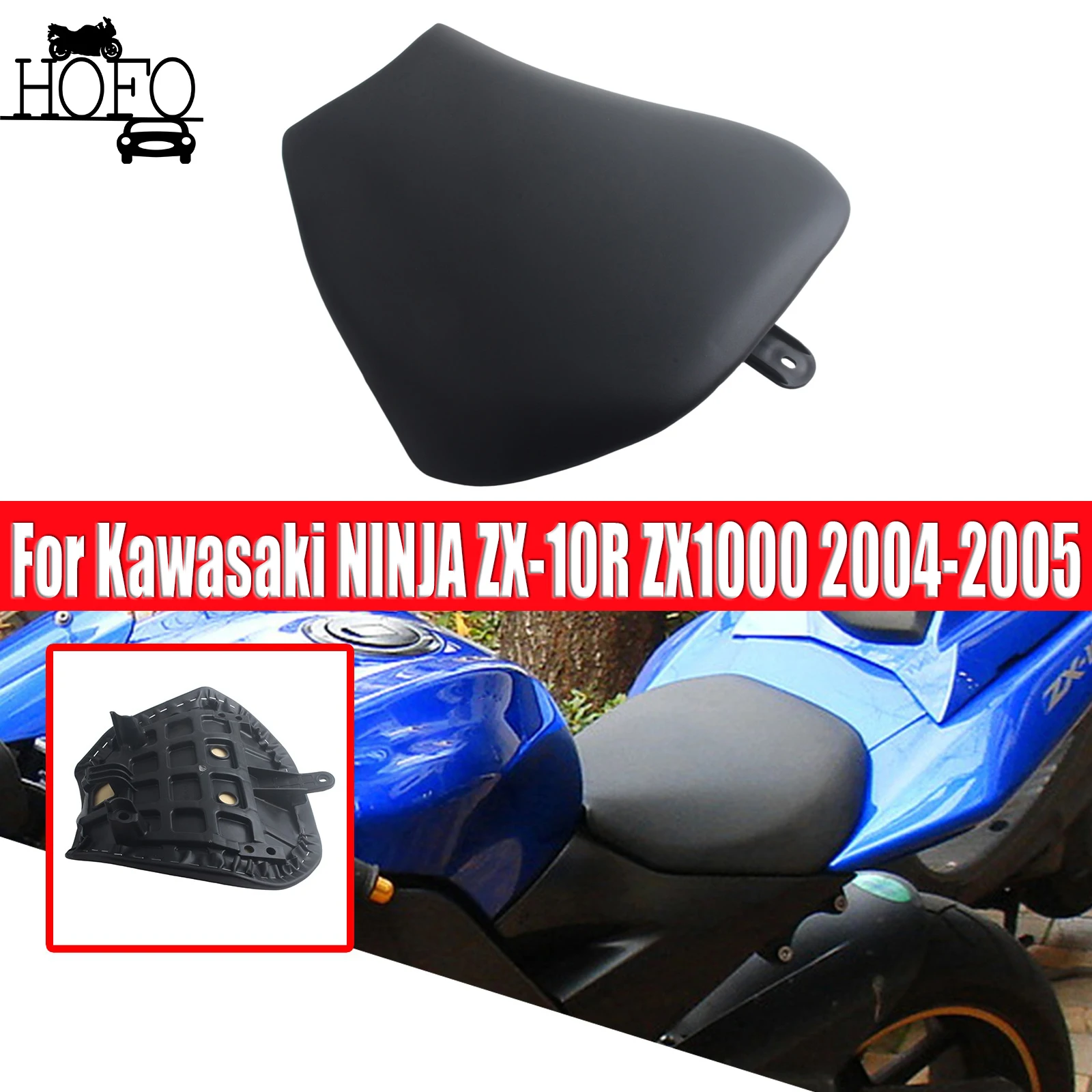 For Kawasaki NINJA ZX-10R ZX1000 2004-2005 Front Rider Driver Seat Cushion
For Kawasaki NINJA ZX-10R ZX1000 2004-2005 Front Rider Driver Seat Cushion