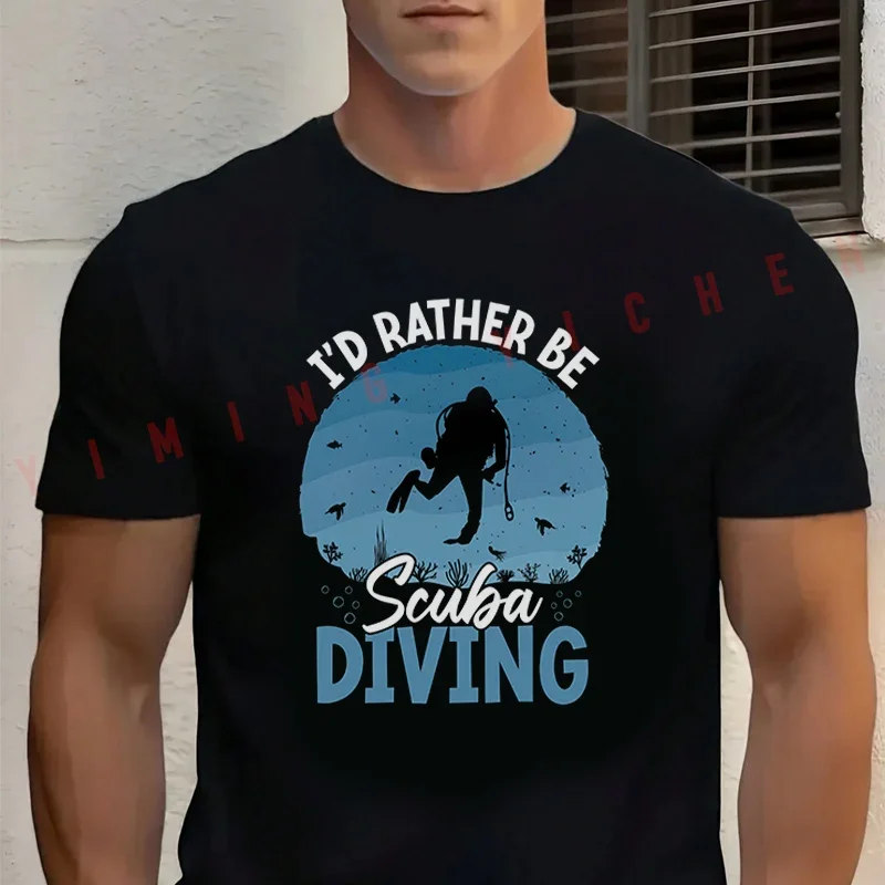 Men‘s’ T-shirt High Quality Funny Cotton I'd Rather Be Scuba Diving - Scuba Diving Motorcycle Tee Casual O-neck Men Tops
Men‘s’ T-shirt High Quality Funny Cotton I'd Rather Be Scuba Diving - Scuba Diving Motorcycle Tee Casual O-neck Men Tops