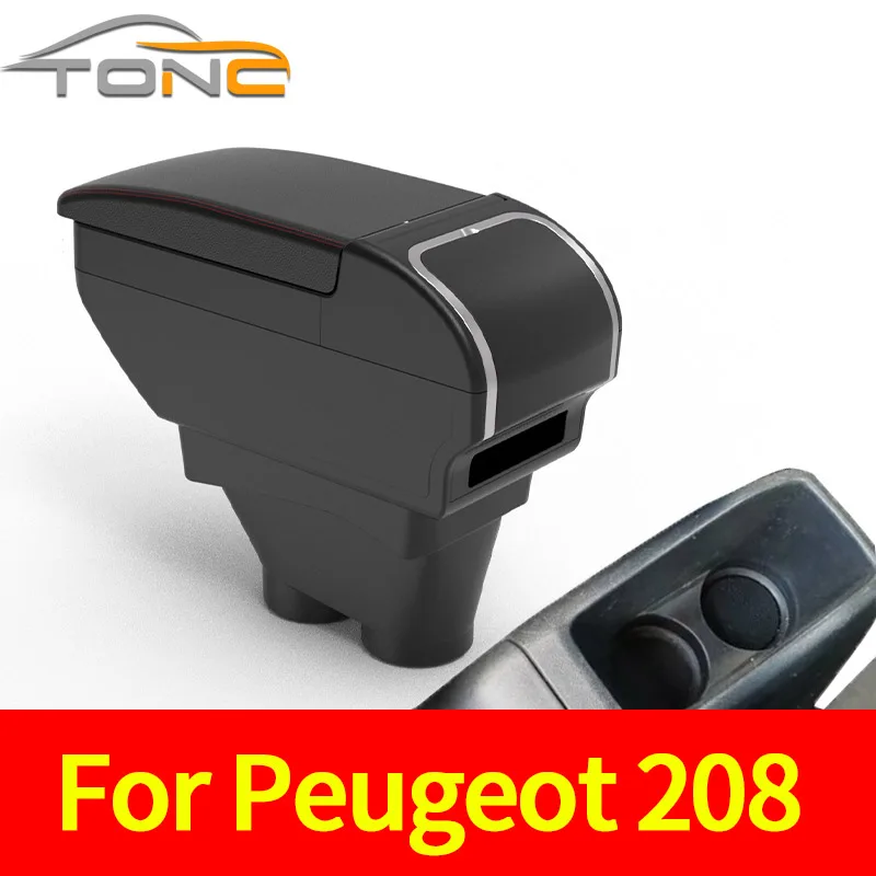 For Peugeot 208 Armrest Box Storage box Car accessories Retrofit parts Interior details Auto Holder 2012-2018
For Peugeot 208 Armrest Box Storage box Car accessories Retrofit parts Interior details Auto Holder 2012-2018
