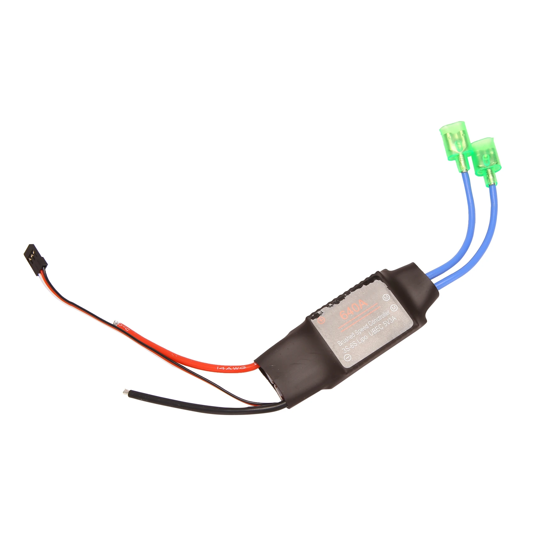 GZMO 12V-24V Bidirectional ESC Brush Speed Regulator for DIY High Power Net Pulling Boat Ship Fit 775/795/895/997 Motor 640A
GZMO 12V-24V Bidirectional ESC Brush Speed Regulator for DIY High Power Net Pulling Boat Ship Fit 775/795/895/997 Motor 640A