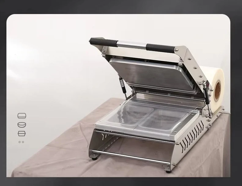 Vegetables Manual Packing Machine Fast Food Tray Sealing Machine Plastic Film Packaging Sealer Heat Seal Sealing Machine
Vegetables Manual Packing Machine Fast Food Tray Sealing Machine Plastic Film Packaging Sealer Heat Seal Sealing Machine