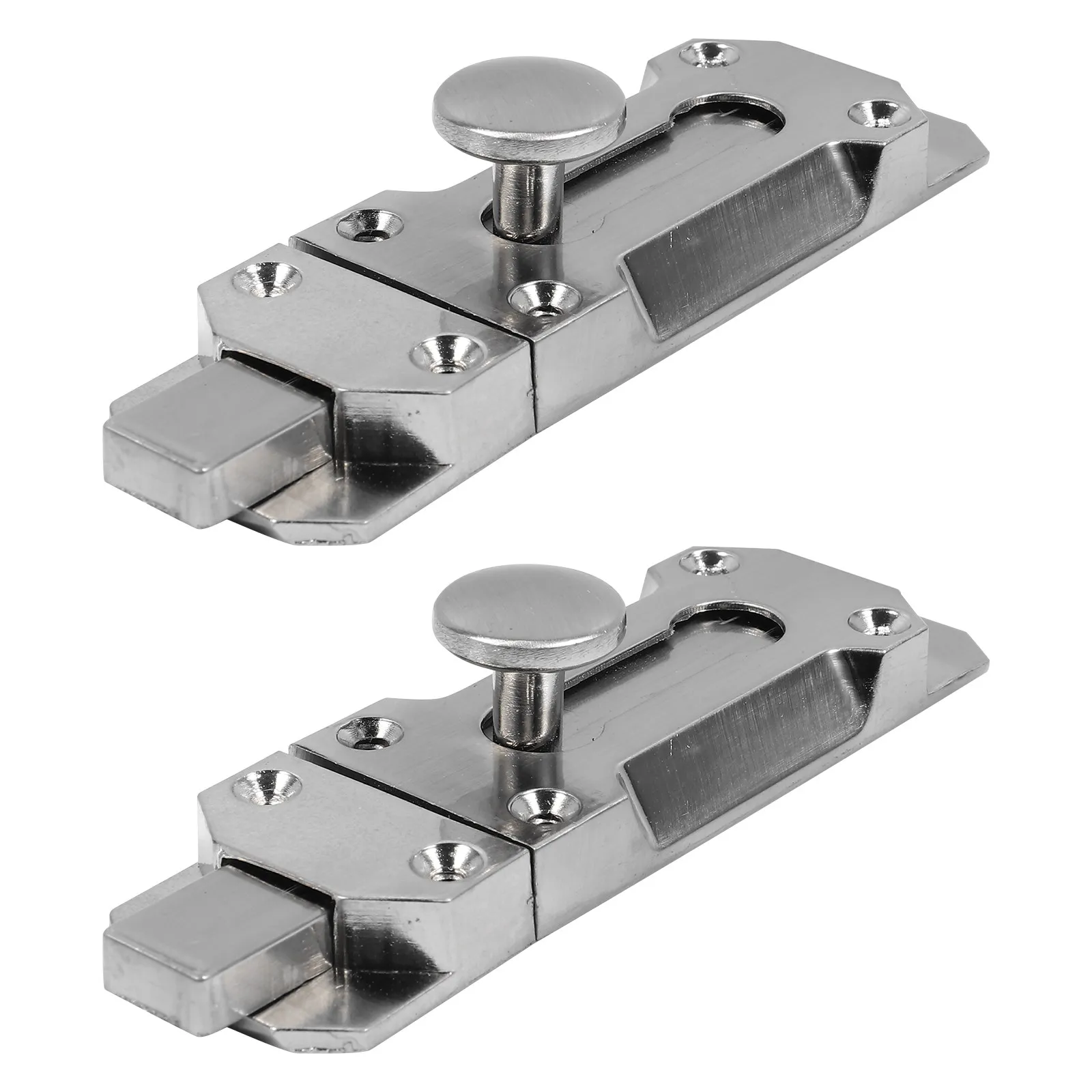 2pcs Zinc Alloy Door Bolts Latches Sliding Door Bolt Security Catch Safety Lock For Bathroom Kitchen Garage Damp Places
2pcs Zinc Alloy Door Bolts Latches Sliding Door Bolt Security Catch Safety Lock For Bathroom Kitchen Garage Damp Places